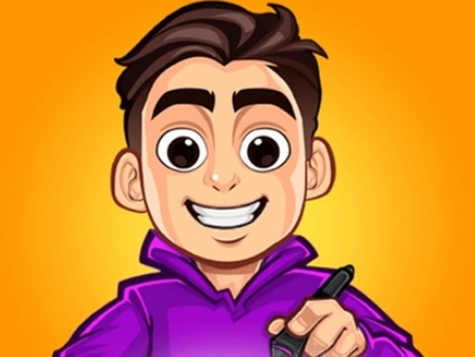 cartoon self portrait