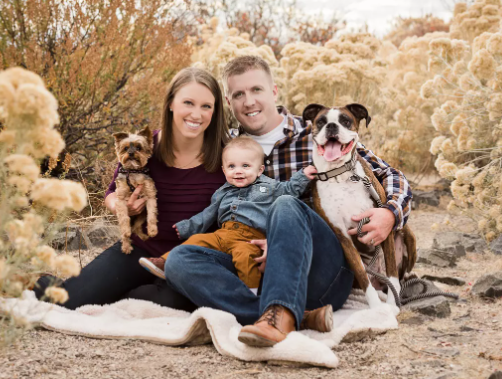 family portraits with pets