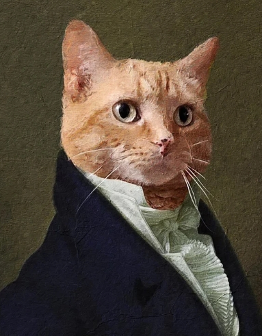 cat portrait photo