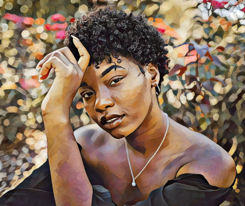 paint portrait from photo