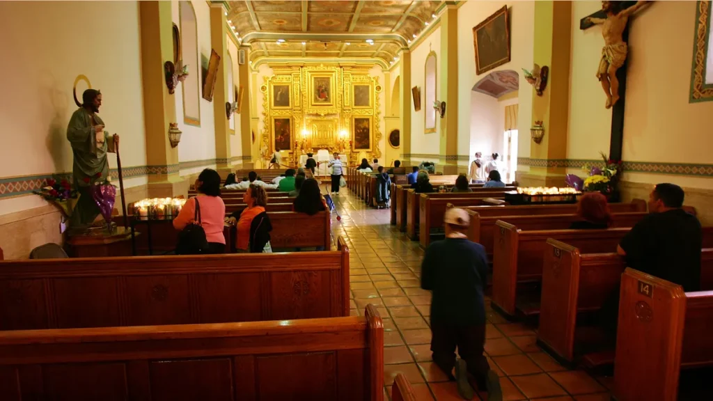 church interior photography
