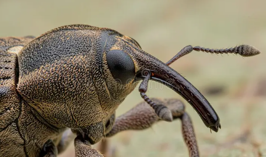 Close-up shots of insect antennae textures