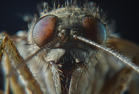 Capturing insects with detailed textures in macro photography